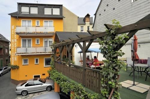 Weinstube Pension Moselbluemchen Zeltingen-Rachtig Eksteriør billede