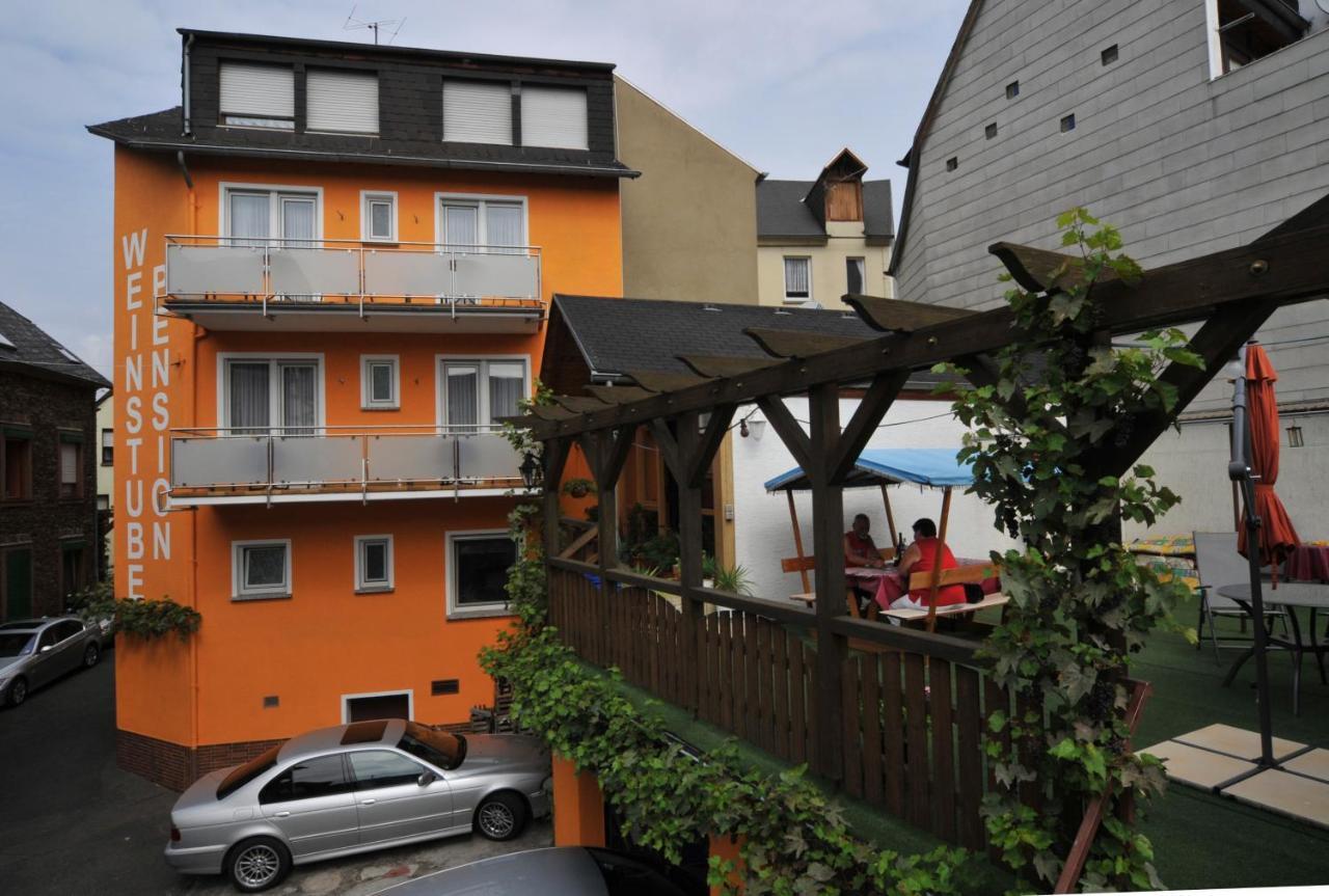 Weinstube Pension Moselbluemchen Zeltingen-Rachtig Eksteriør billede